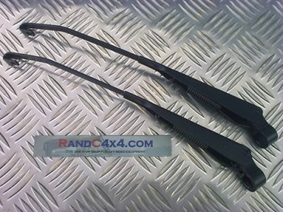 Defender hook type wiper arm