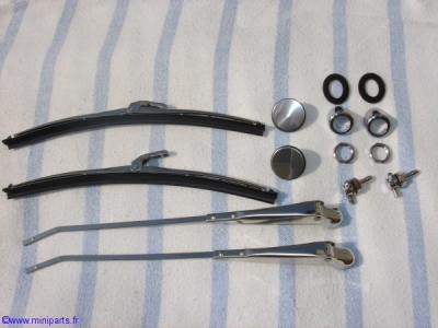 Austin Mini chrome wiper arms